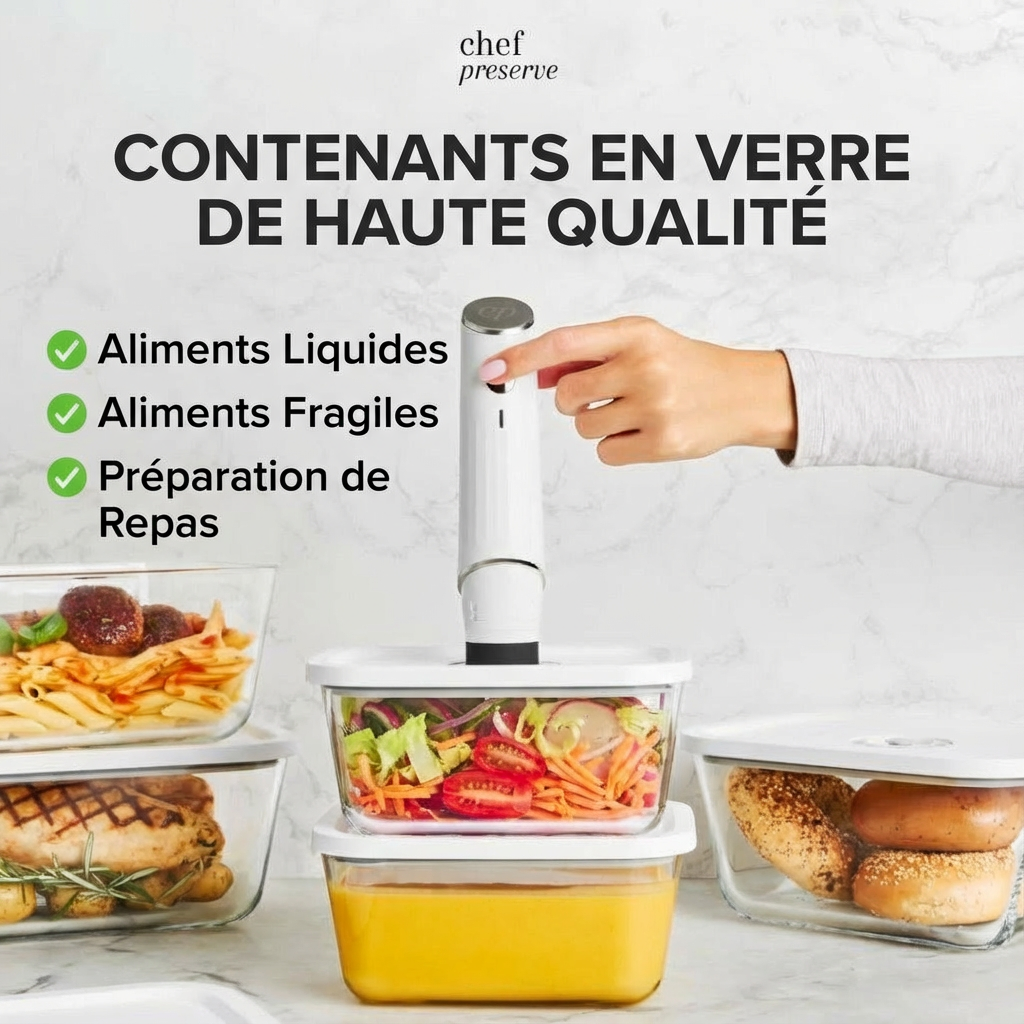 Preserve Compact™ – Scelleuse Sous Vide pour Conservation Longue Durée