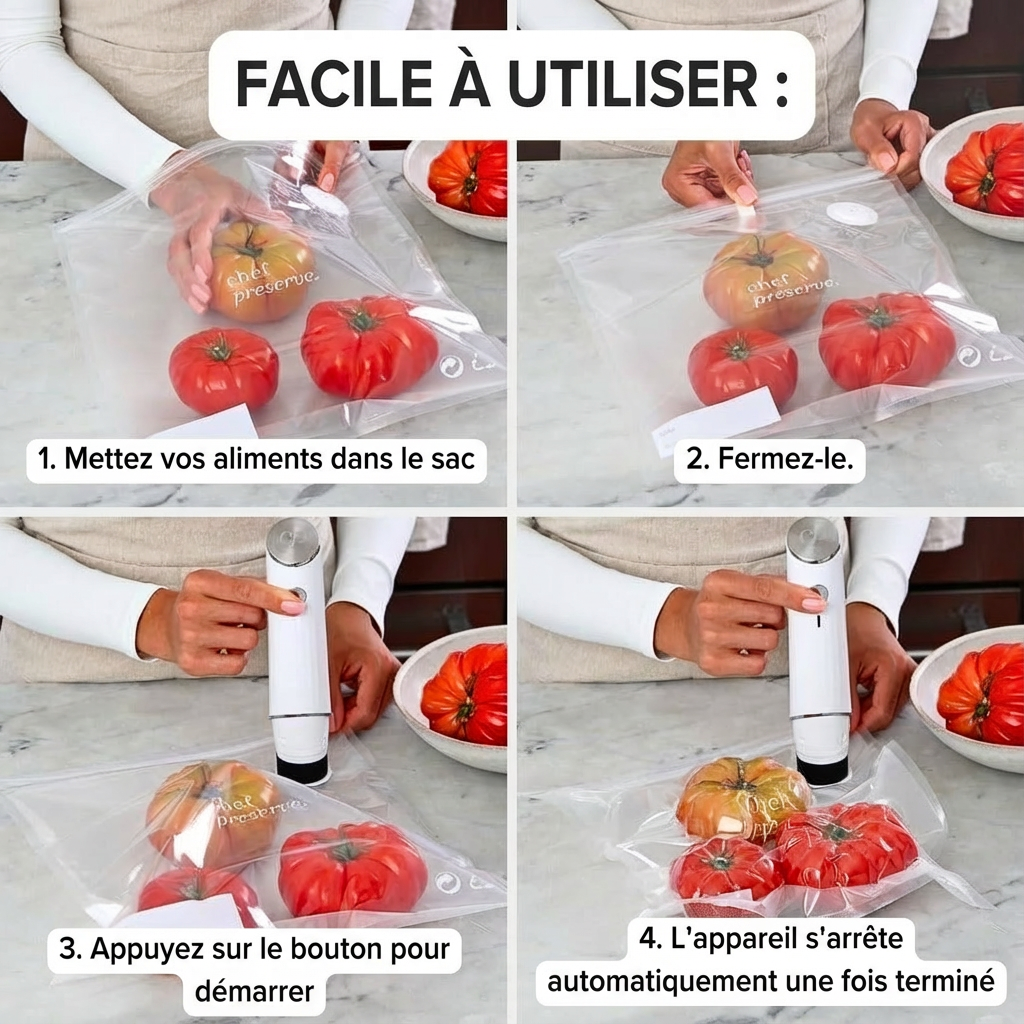 Preserve Compact™ – Scelleuse Sous Vide pour Conservation Longue Durée