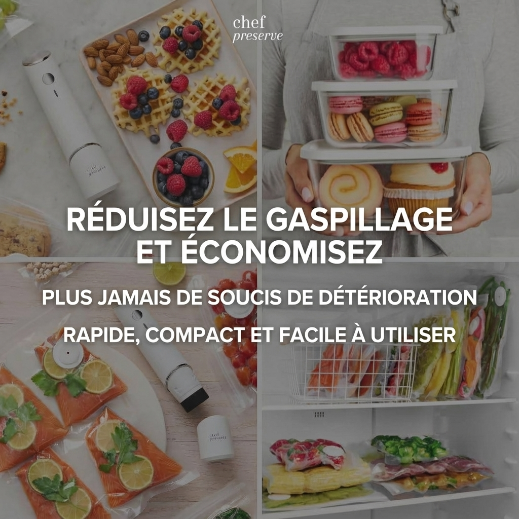 Preserve Compact™ – Scelleuse Sous Vide pour Conservation Longue Durée